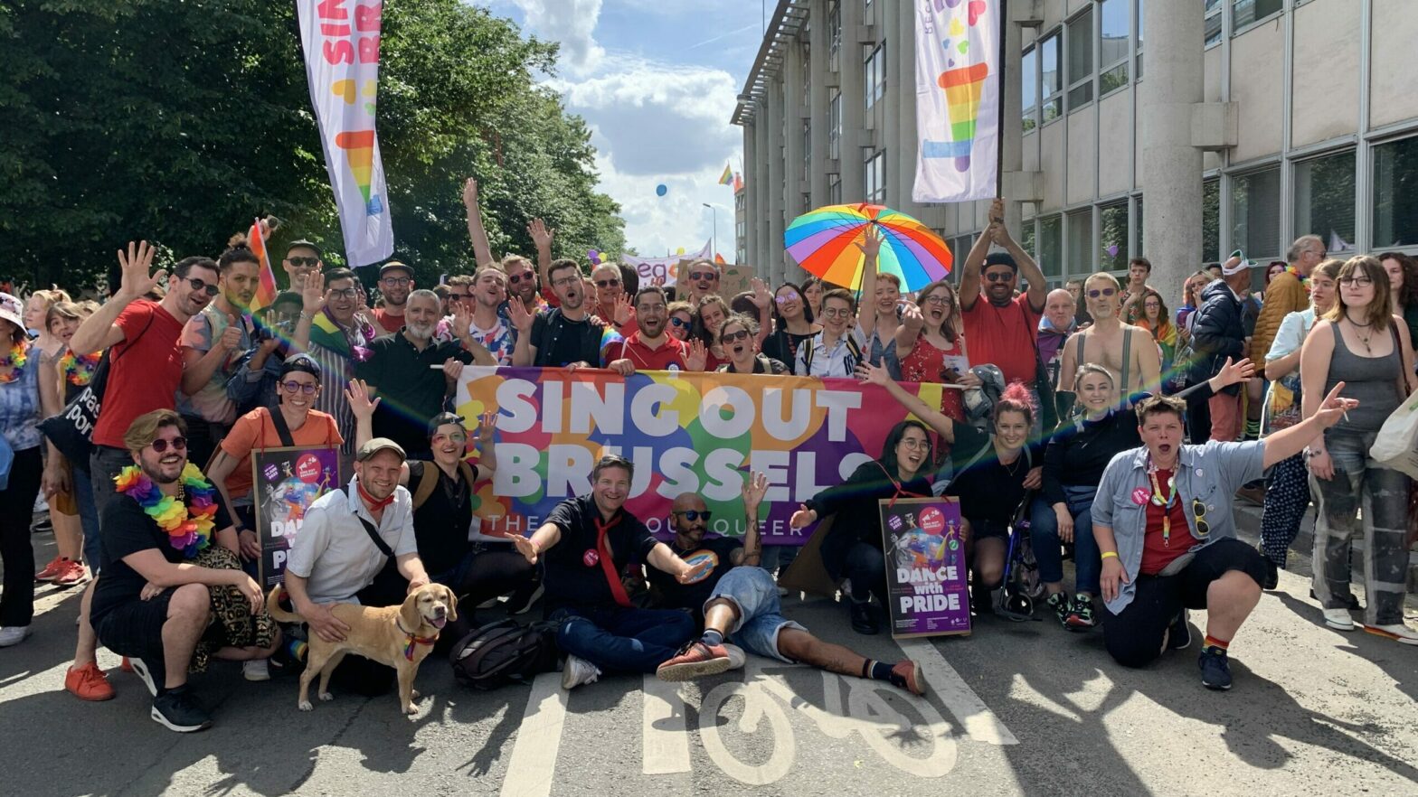 Onze Pride vieren in de Brusselse straten!