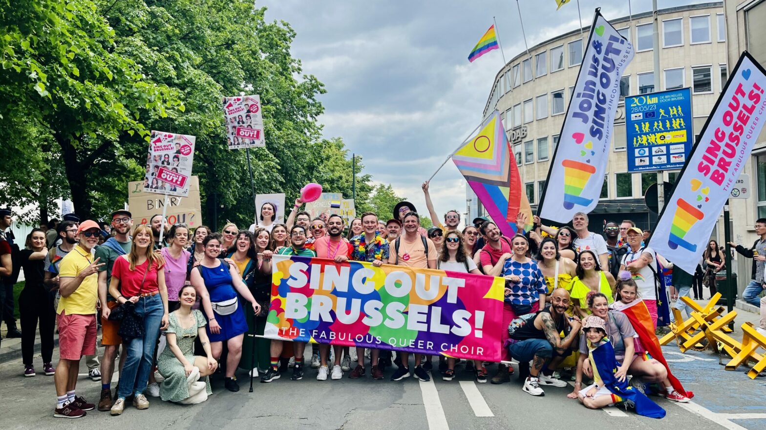 Sing Out Brussels! at the heart of academic research on LGBTQI+ choirs