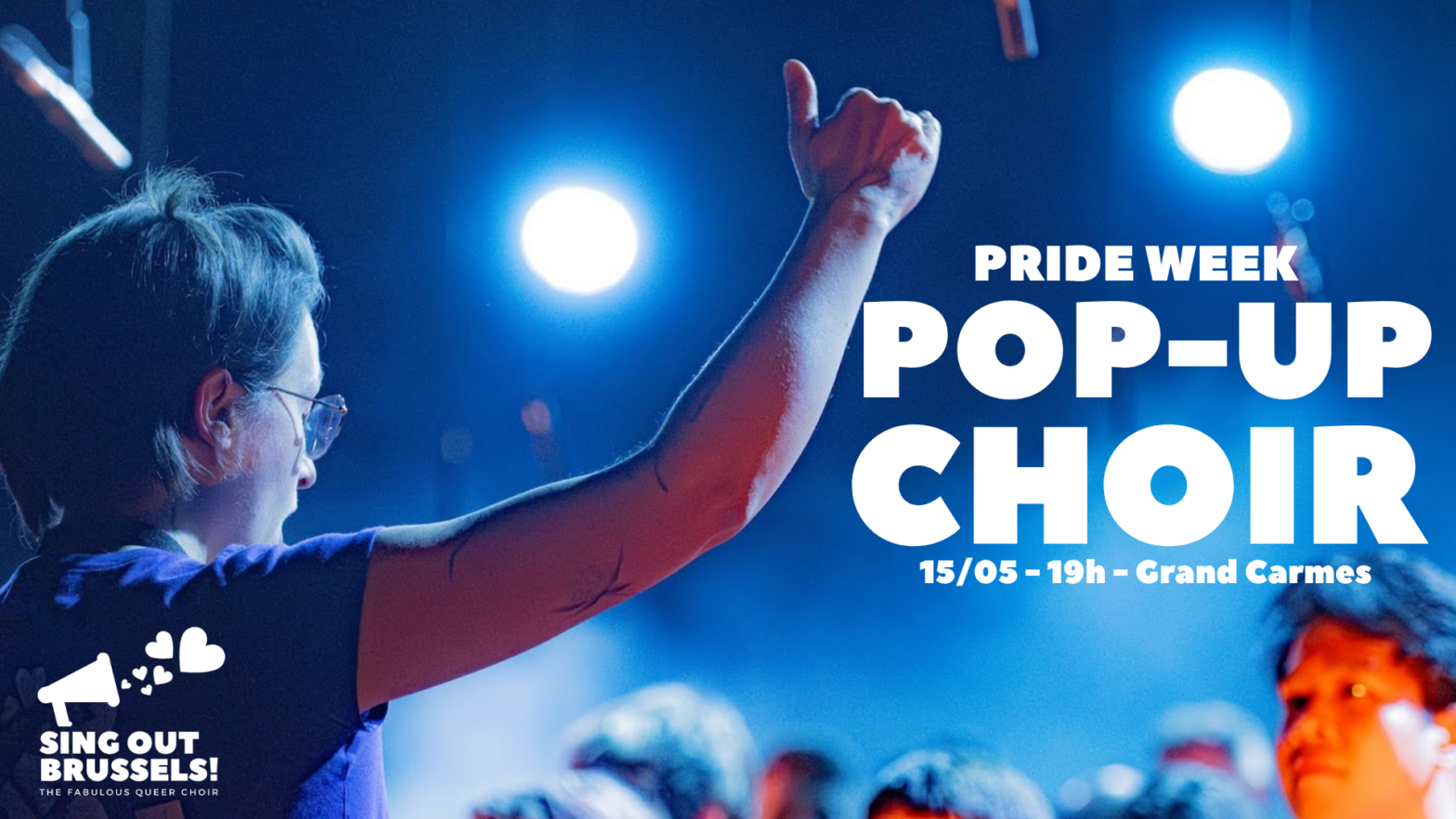 Brussels Pride Week – Chorale pop-up